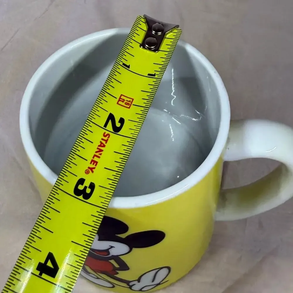 Vintage Walt Disney Productions Mickey Mouse Musical Mug Music Box Working